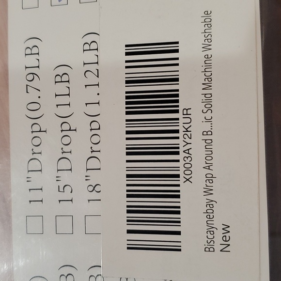 Biscayne Bay Wrap Around Elastic Bedskirt - Picture 2 of 3